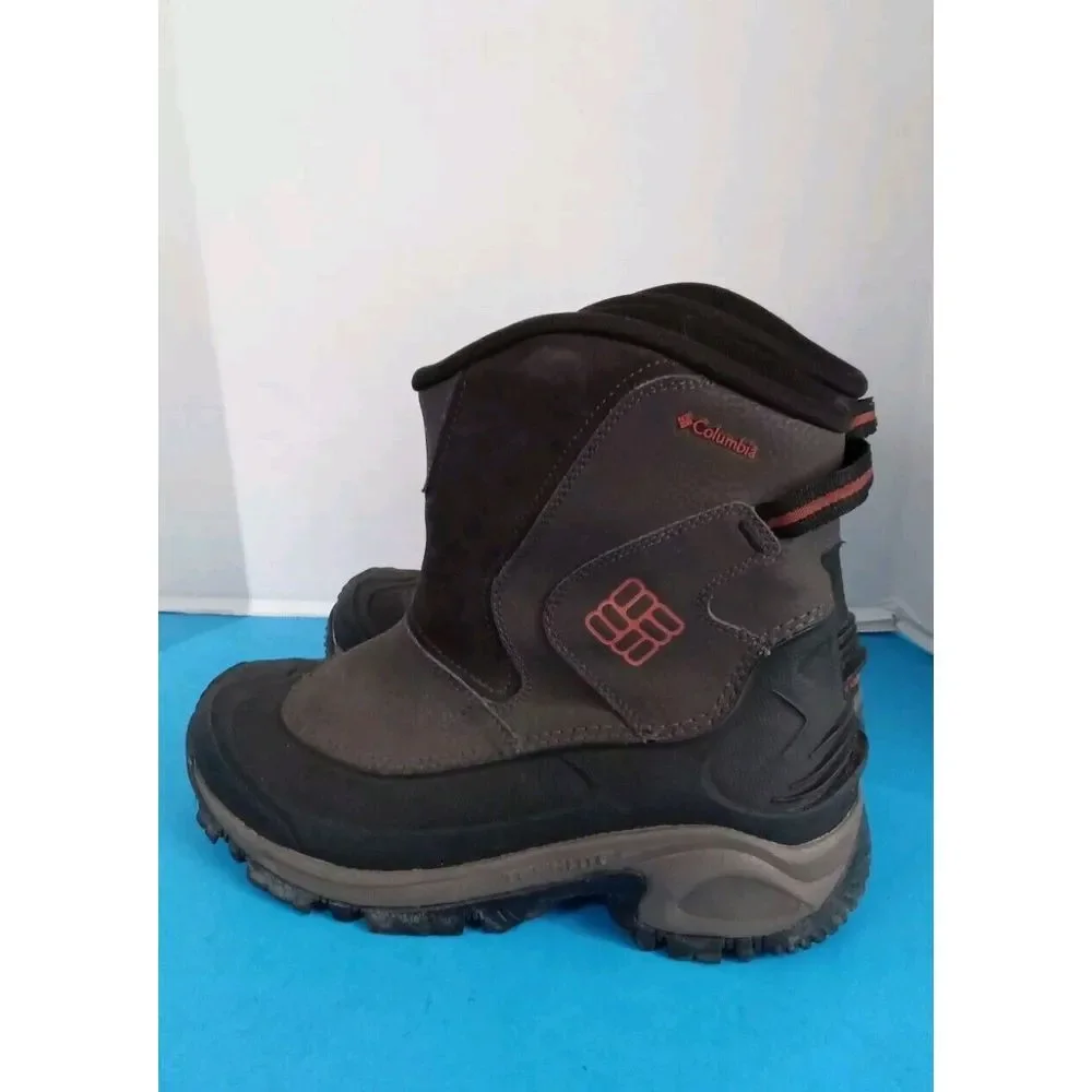 Columbia Waterproof Winter Snow‎ Boots 200g Insulated Pull On Gray